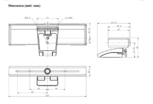 KV-210-MN HD Video Conference Camera